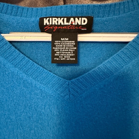 100% Cashmere / Cachemire long sleeve cardigan - Picture 3 of 3